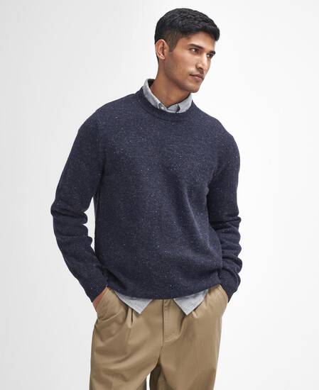 Tainsbury Crew Neck Jumper Classic Navy