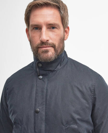 Hereford Waxed Jacket Classic Navy
