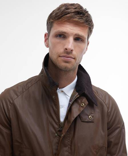 Ashby Waxed Jacket Bark