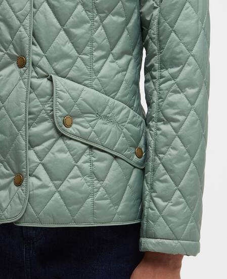 Flyweight Cavalry Quilted Jacket Blue Sage
