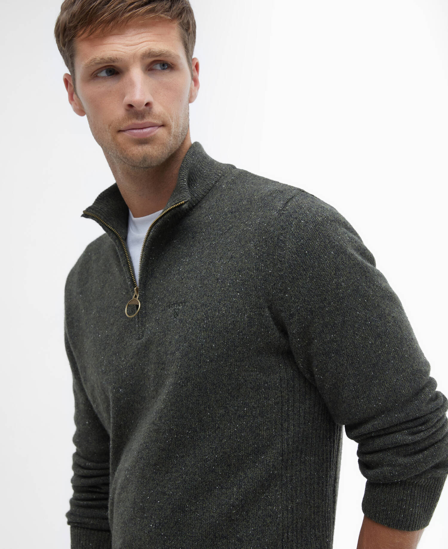 Essential Tisbury Half-Zip Jumper image number 3