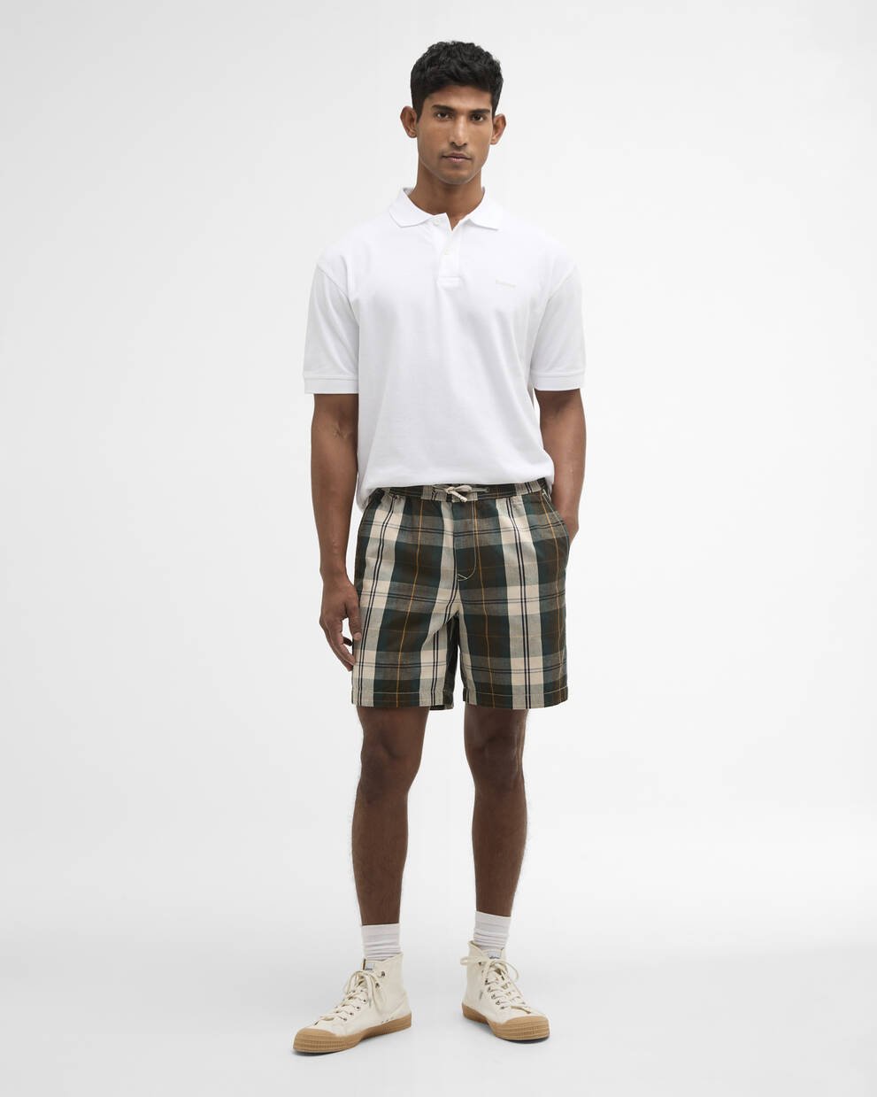 Tartan Relaxed Short