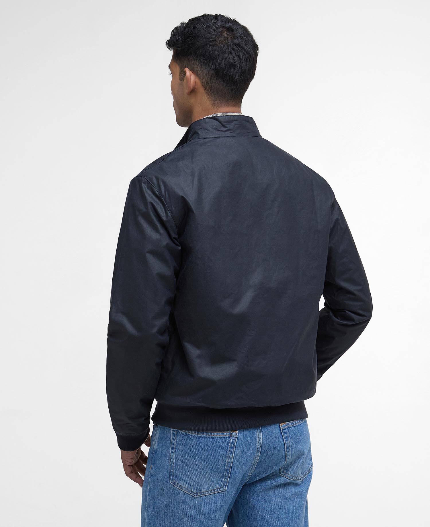 Lightweight Royston Waxed Jacket Royal Navy image number 2