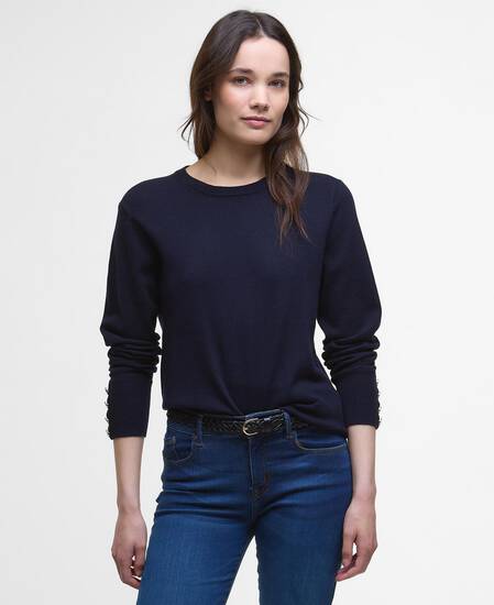 Carlby Crew Neck Jumper Navy