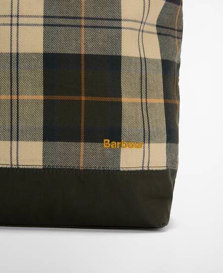 Mya Patchwork Tote Bag Sage/Ancient