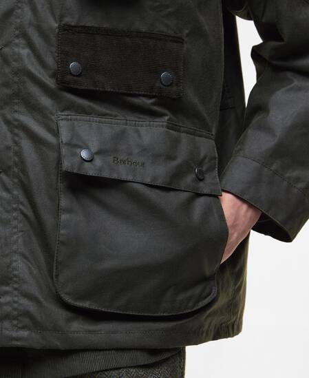 Editor Waxed Jacket Archive Olive