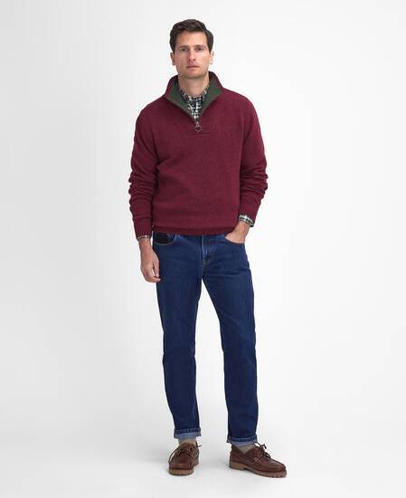 Nelson Essential Half-Zip Jumper Port