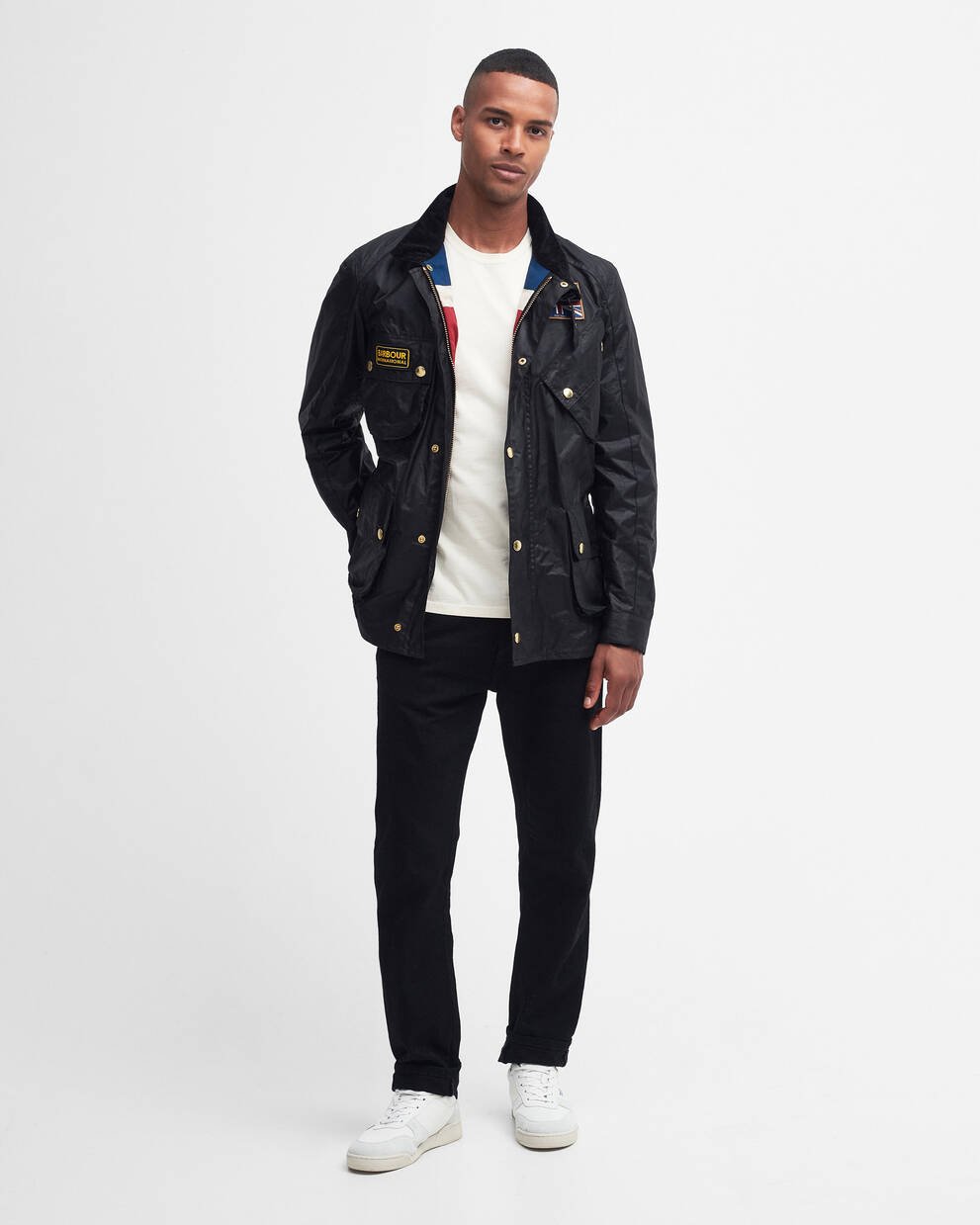 Union Jack International Waxed Jacket