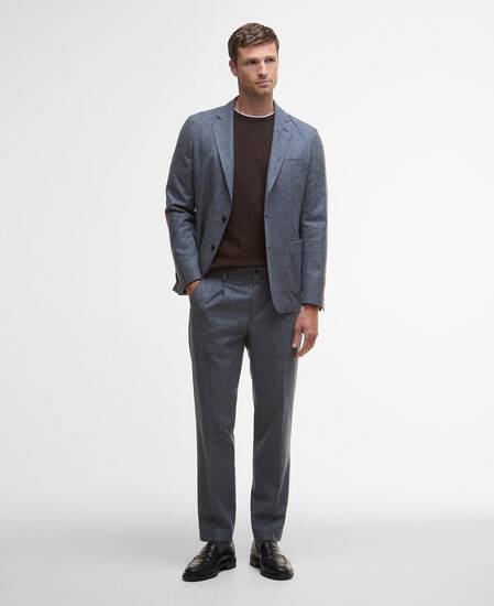 Kensington Check Blazer Navy Kensington Check Blazer Navy