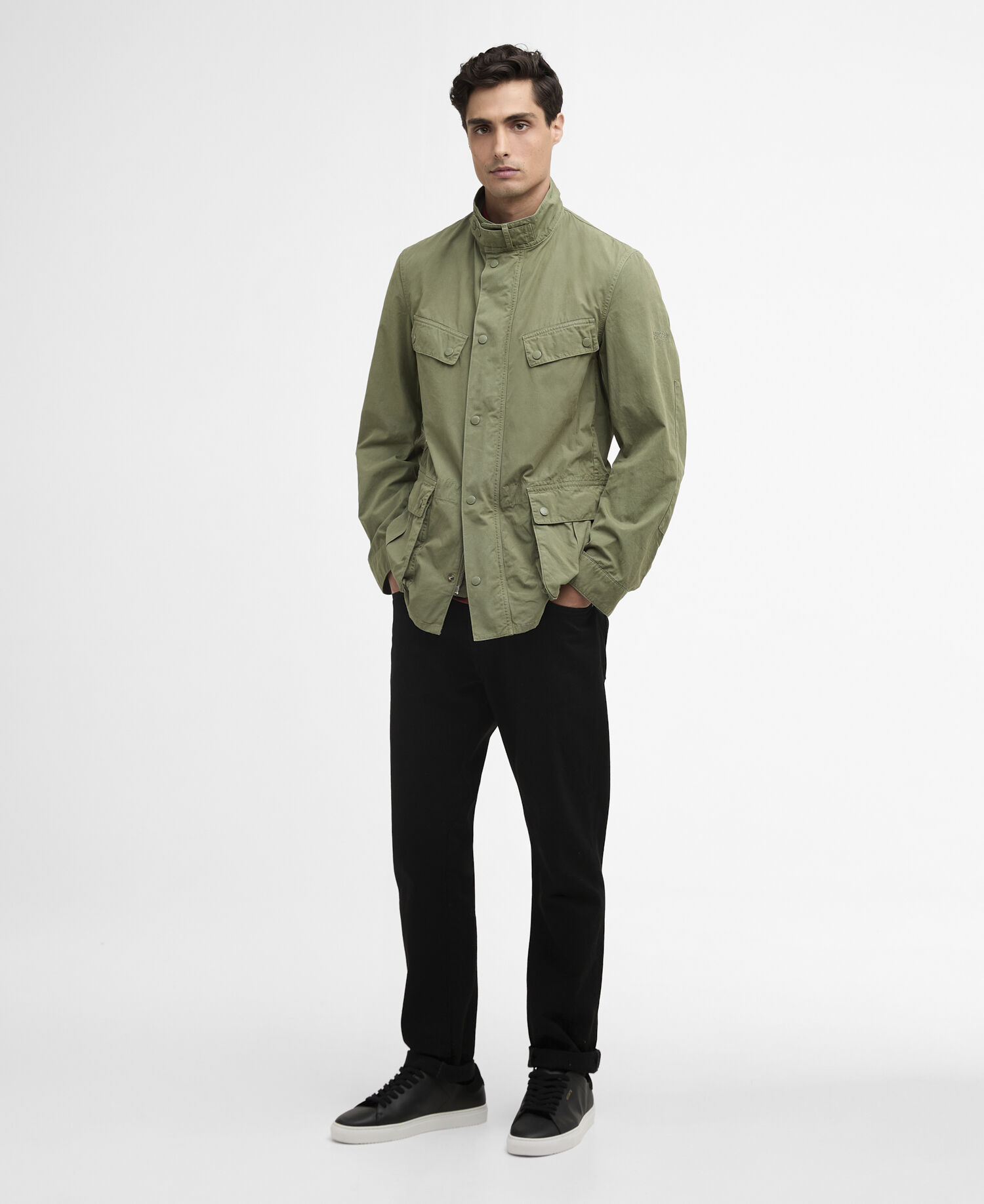 Giacca casual Duke tinta in capo Burnt Olive