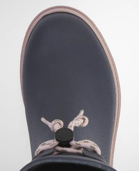 Devlin Wellingtons Dusky Grey/Gardenia Pink