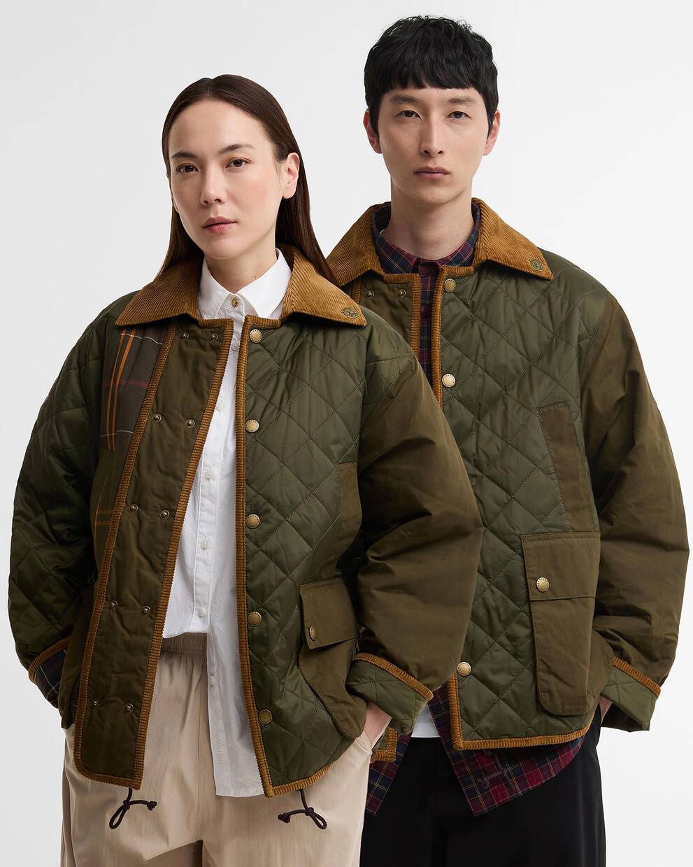 Giacca trapuntata Fendale Barbour x Feng Chen