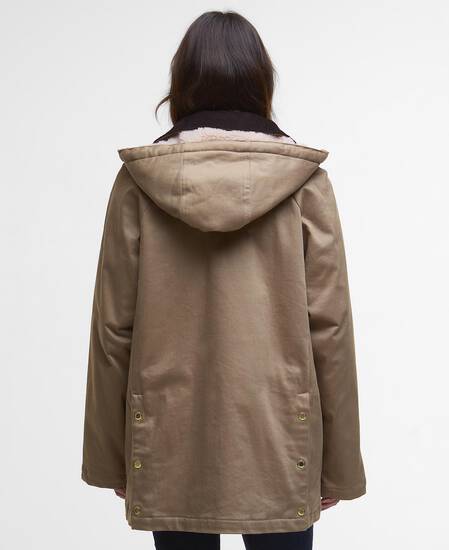 Delfina Casual Jacket Military Brown