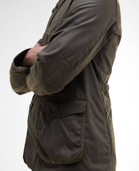 Beacon Sports Waxed Jacket Olive