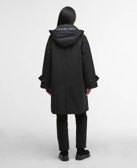 Sadie Waterproof Jackets Black/Onyx Tartan
