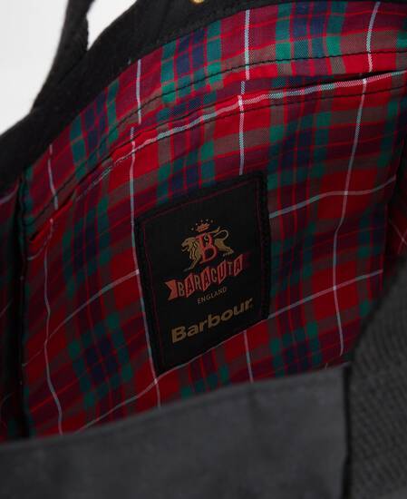 Barbour x Baracuta Tote Bag Black Badge