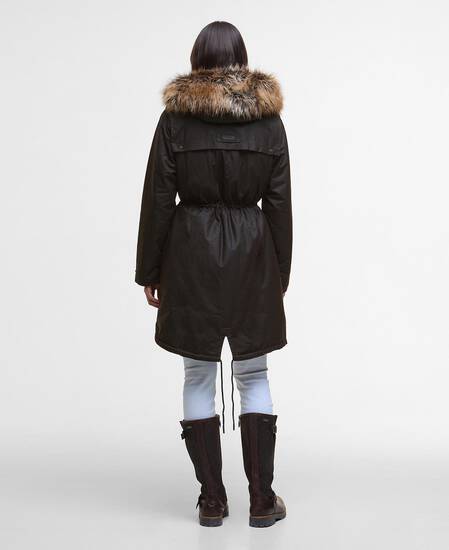 Durham City Waxed Parka Rustic