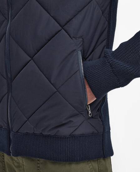 Newland Quilted Jumper Classic Navy