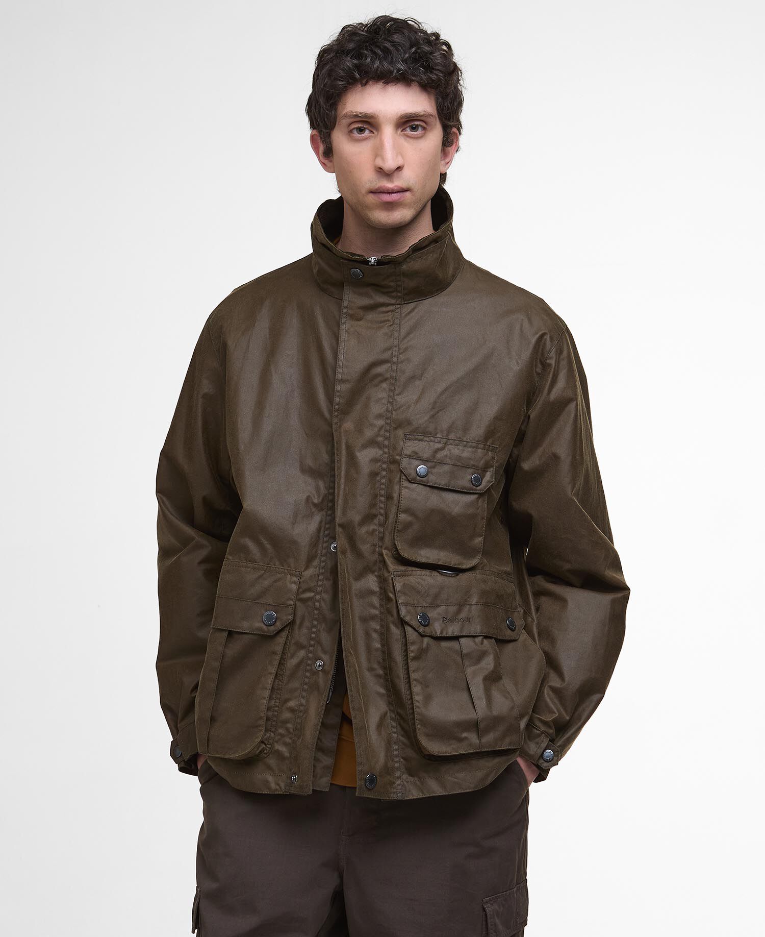 Buy Re-Engineered Utility Bedale Waxed Jacket for USD 645.00