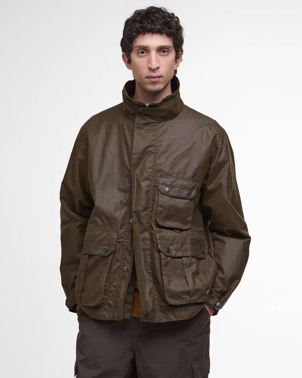 Re-Engineered Utility Bedale Waxed Jacket