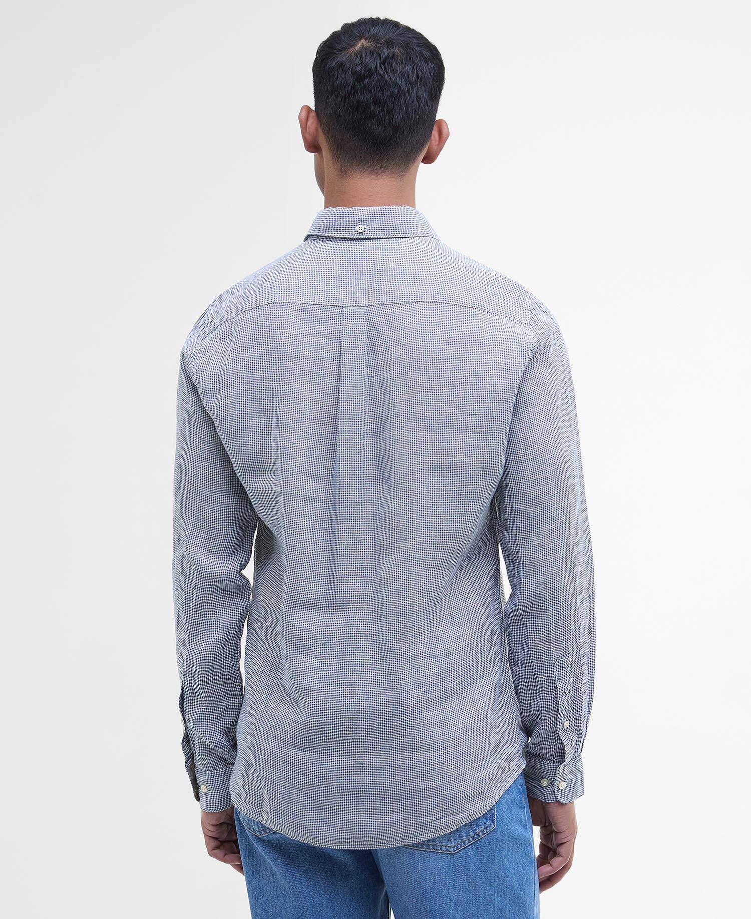 Linton Tailored Long-Sleeved Shirt Classic Navy image number 2