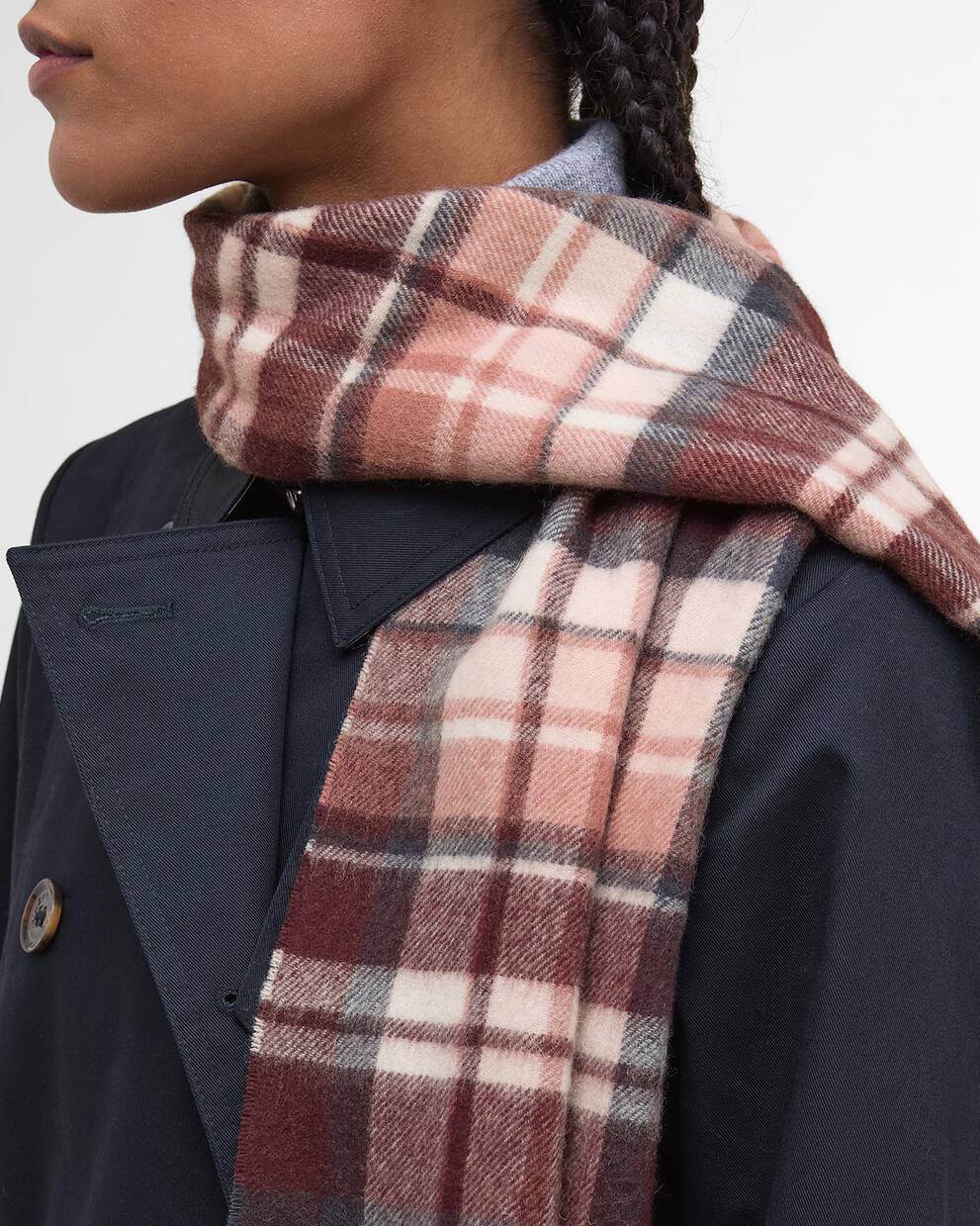Schal Vintage Winter Plaid