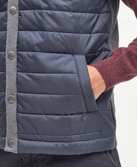Essential Gilet Mid Grey