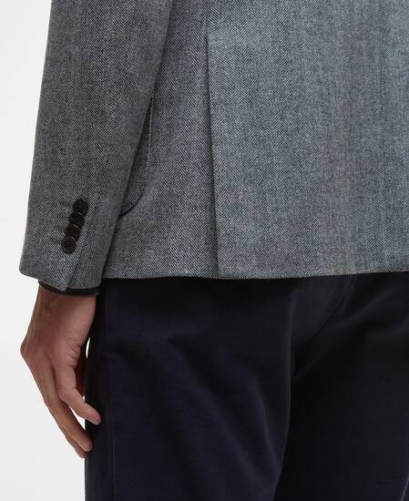 Sutherland Herringbone Blazer Grey Sutherland Herringbone Blazer Grey