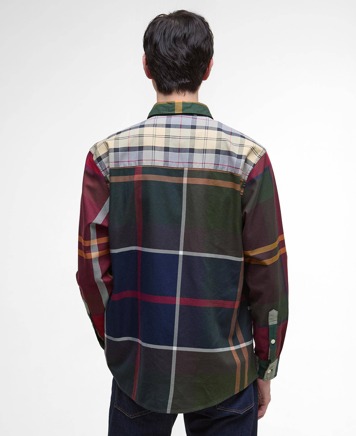Hemd Patchwork Oversized Tartan image number 2