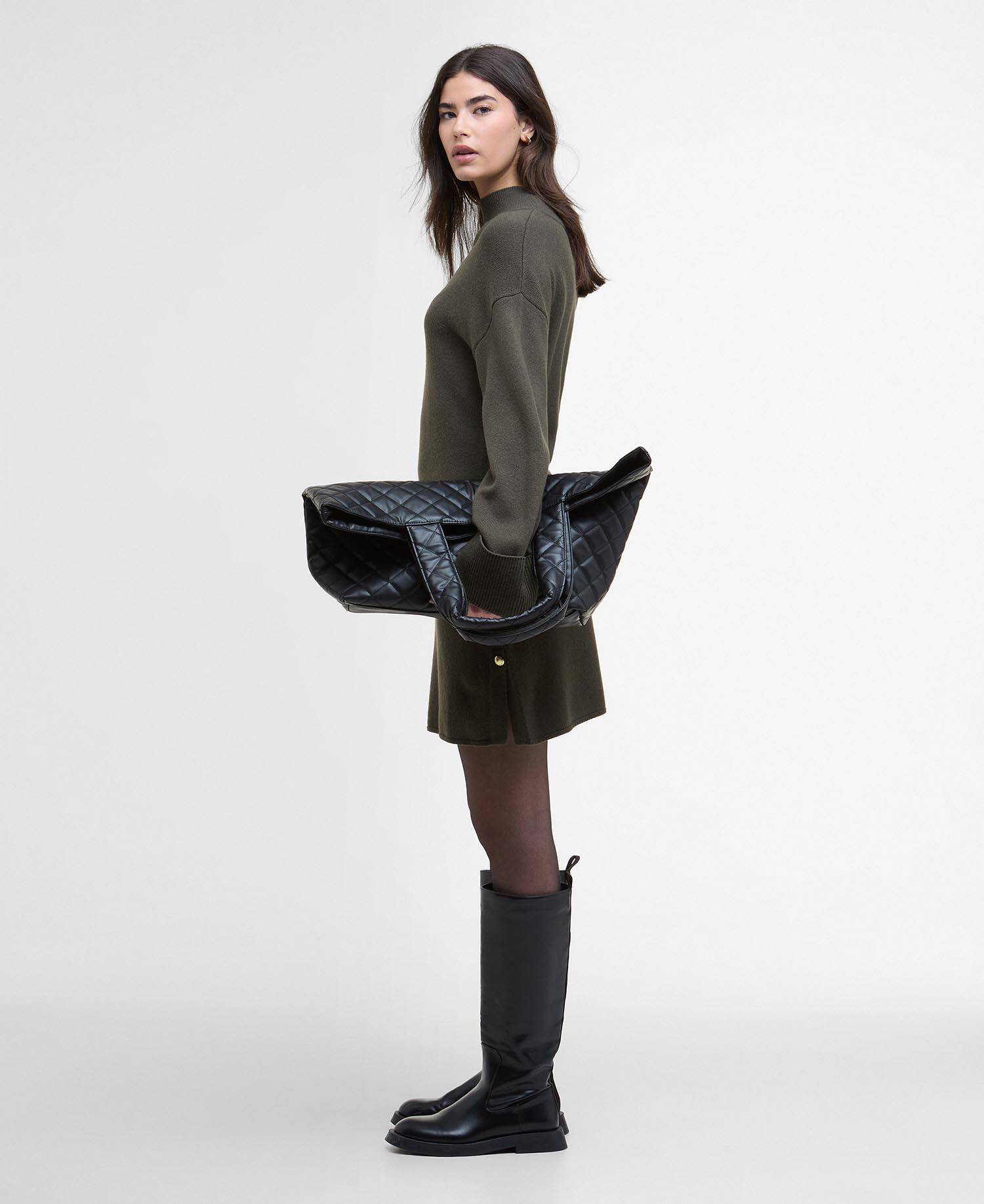 Mini-abito in maglia Lana image number 1