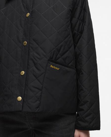 Giacca trapuntata Anise Black/Ancient