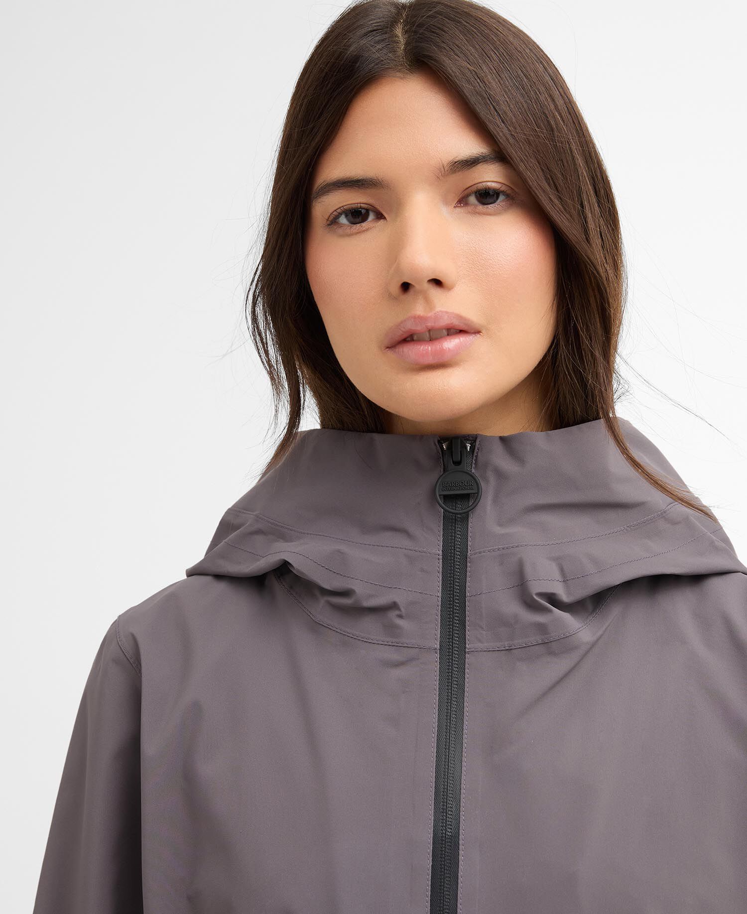 Short Kyra Waterproof Jacket Lavender Grey