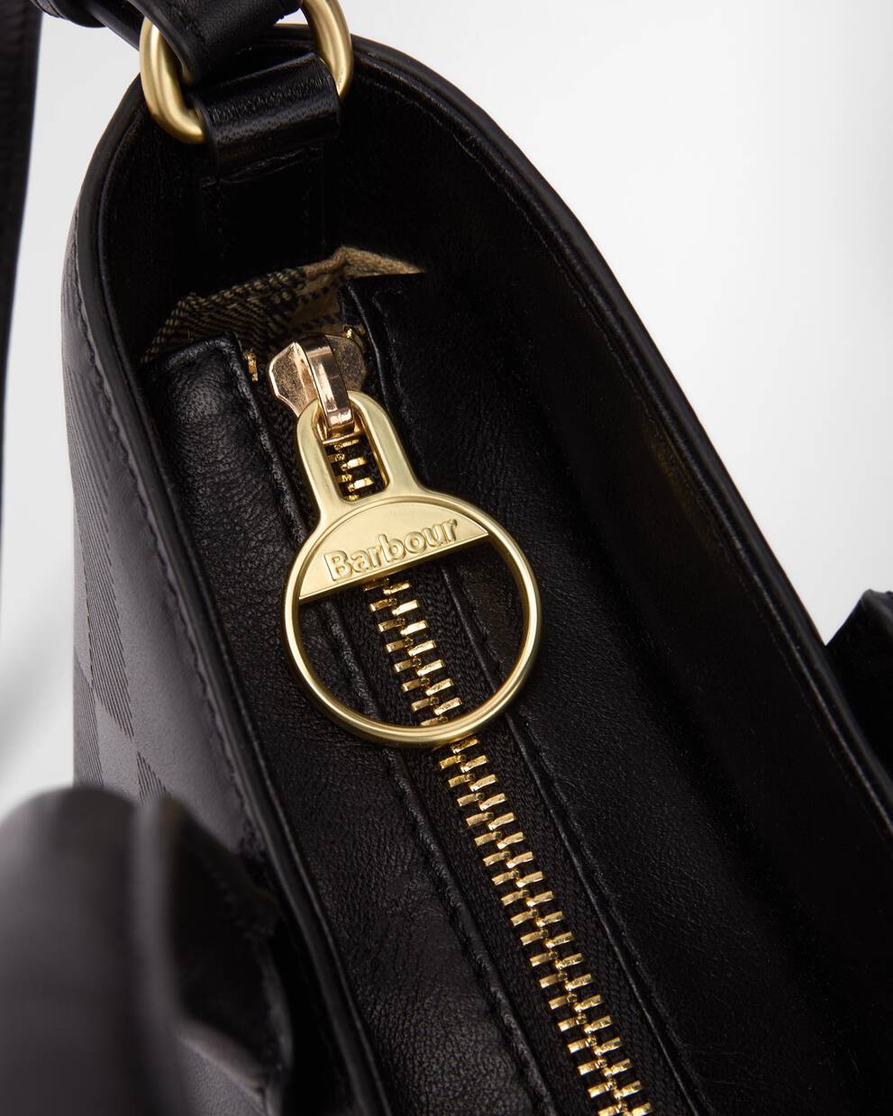 Birch Deboss Leather Tote Bag