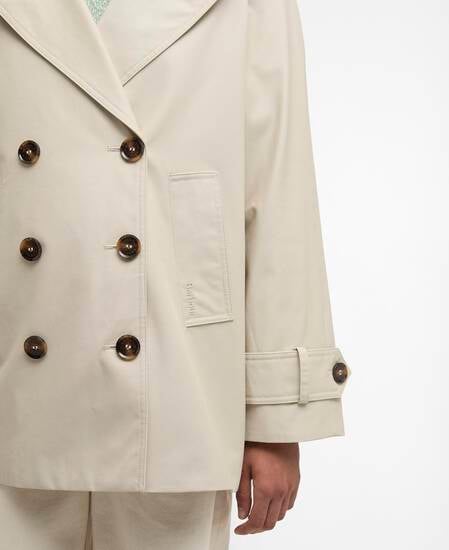 Maisy Showerproof Jacket Mist / Dress Navy Tartan