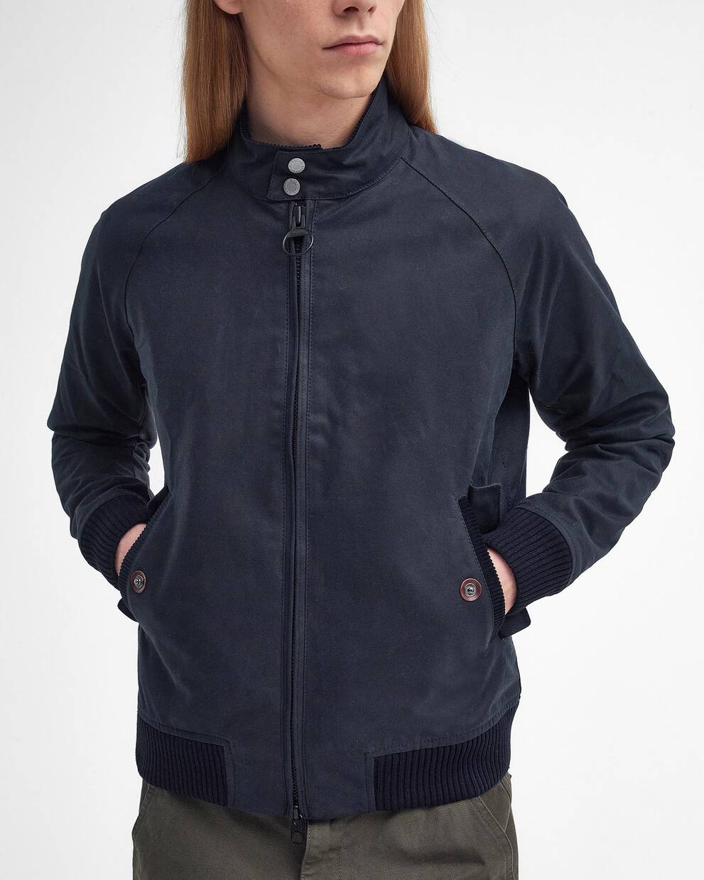 Barbour x Baracuta Wachsjacke Porton Harrington