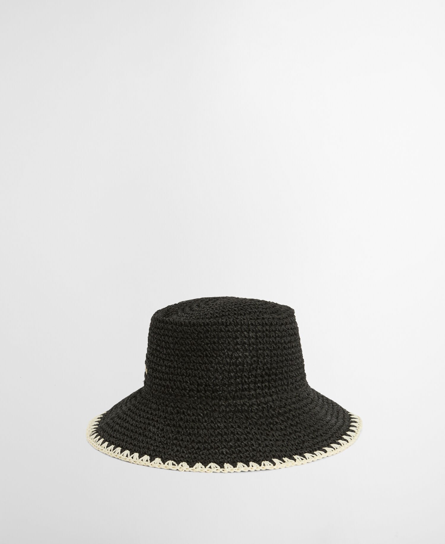 Camille Crochet Hat Black