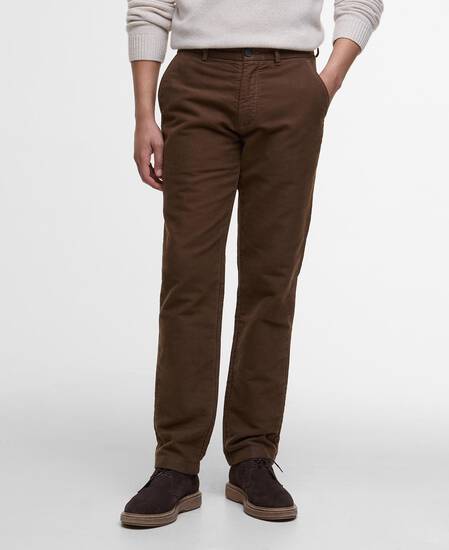 Pantaloni in fustagno dalla vestibilità leggermente aderente Dark Sand Pantaloni in fustagno dalla vestibilità leggermente aderente Dark Sand