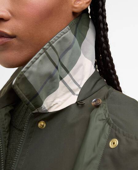 Fia Showerproof Jacket Sage/Ancient Poplar