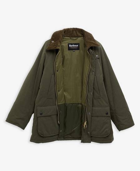 Freizeitjacke Oversized Bedale Padded Olive