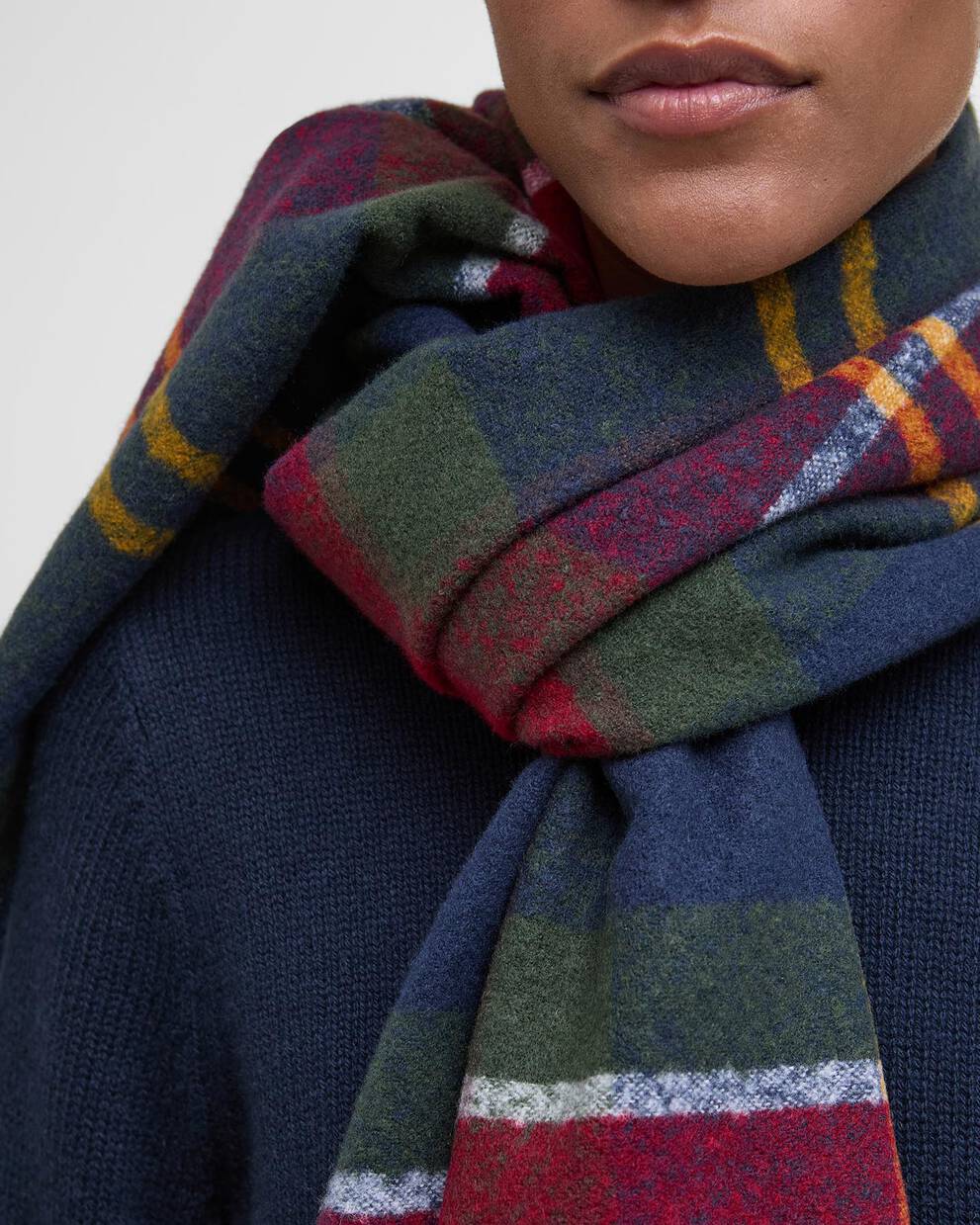 Deanna Tartan Scarf