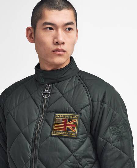 Merchant Quilted Jacket Sage