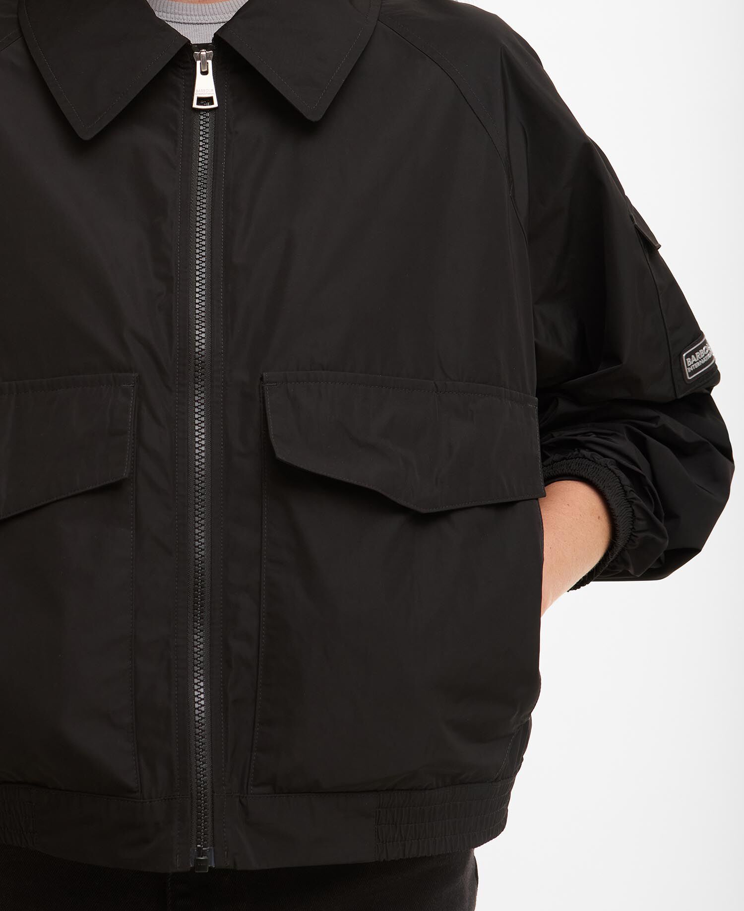 Liya Showerproof Jacket Black