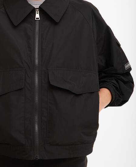 Liya Showerproof Jacket Black