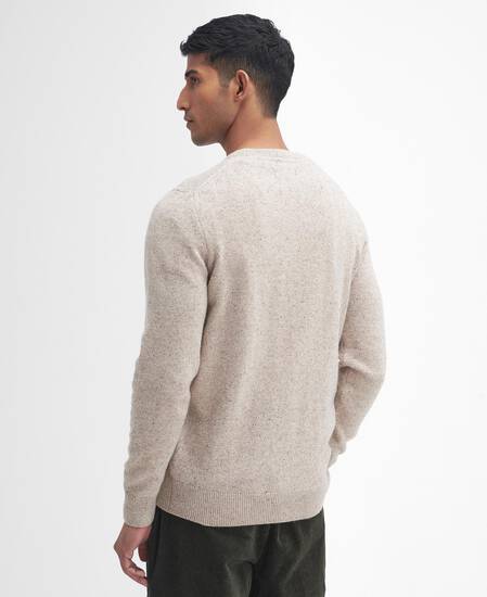 Essential Tisbury Crew-Neck Jumper Stone