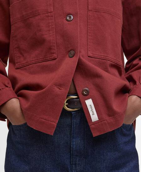Willow Overshirt Burnt Henna