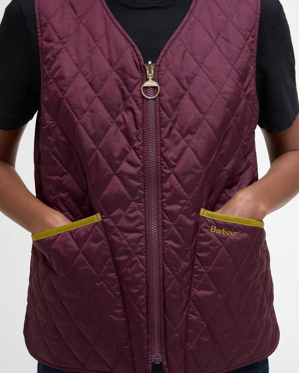 Gilet trapuntato reversibile My Barbour