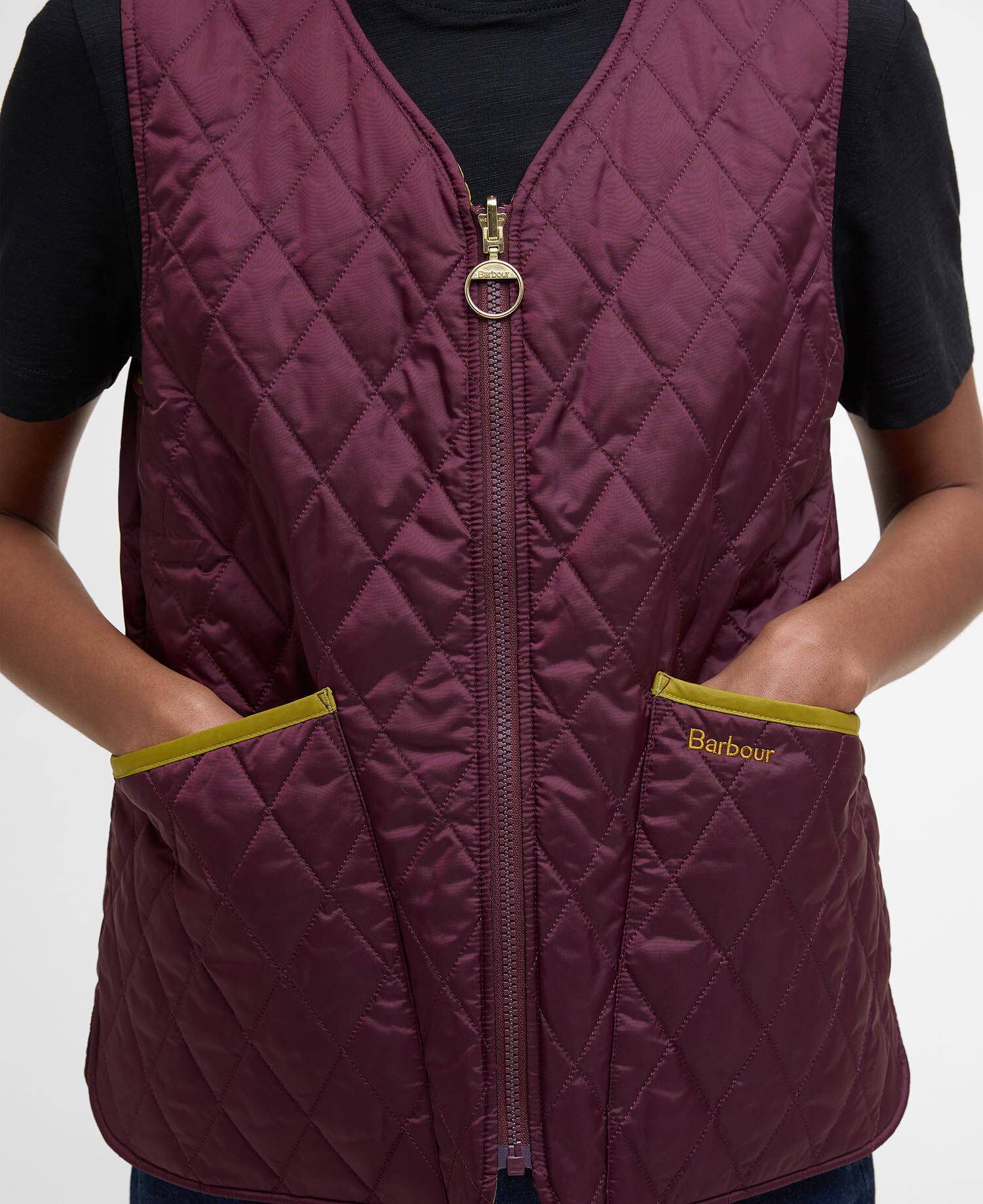 My Barbour Reversible Quilted Liner image number 4