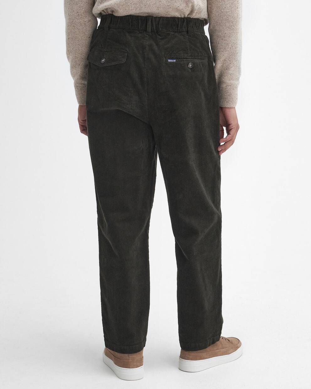 Stretch Cord Relaxed Trousers