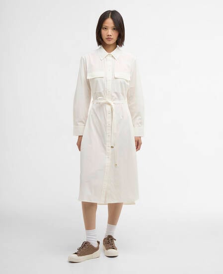 Rowane Midi Dress Marshmallow
