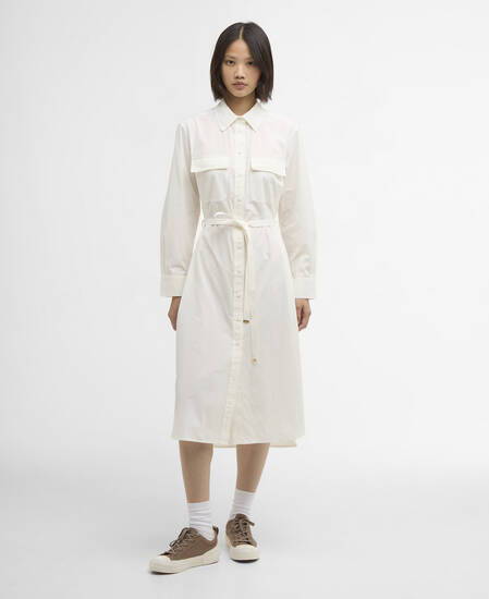 Rowane Midi Dress Marshmallow